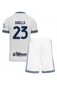 Inter Milan Nicolo Barella #23 Babytruitje Uit tenue Kind 2024-25 Korte Mouw (+ Korte broeken)